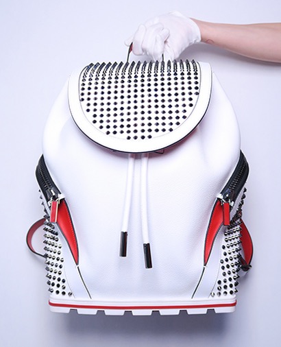 Spiked Explorafunk Backpack, front view